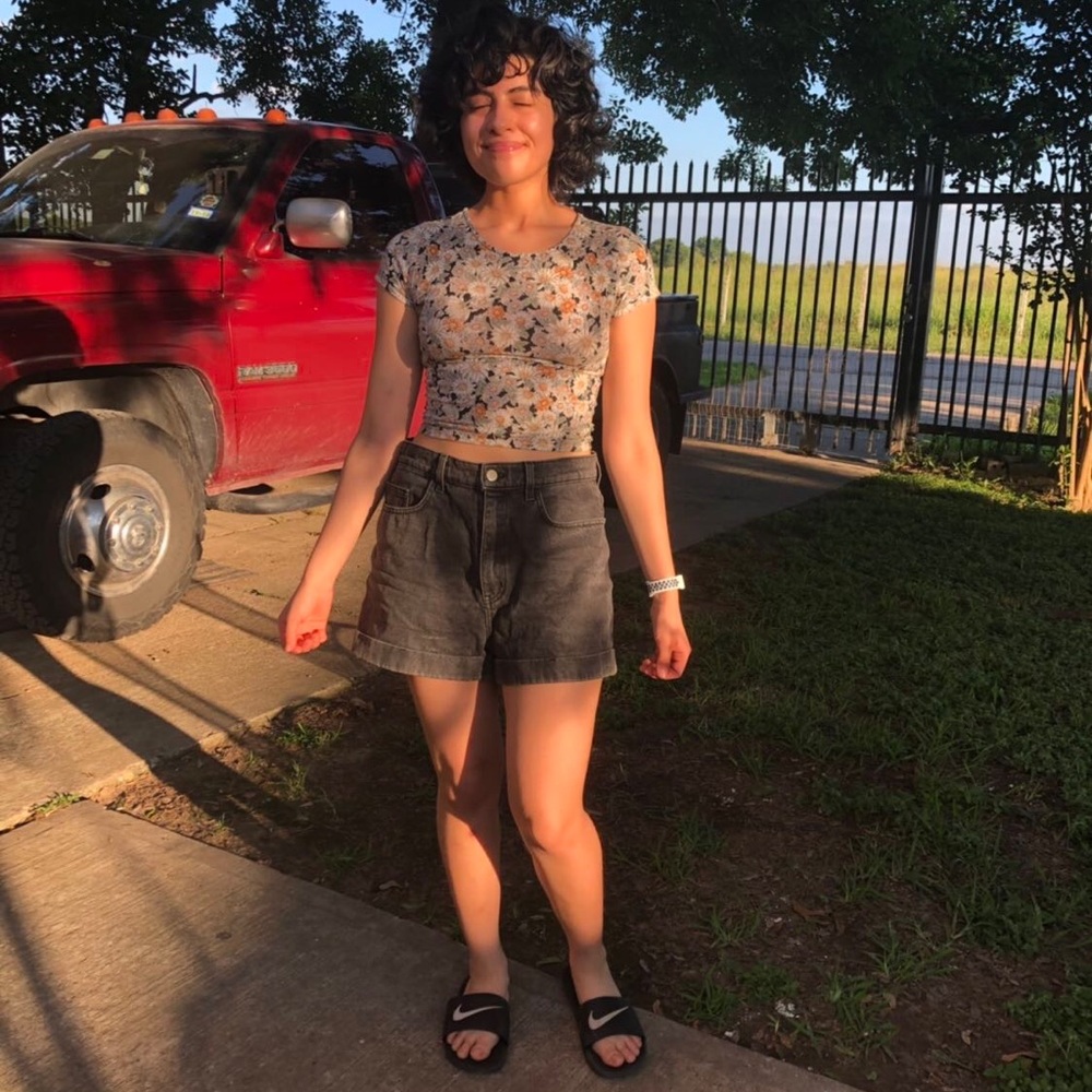 American Apparel Cuffed Shorts